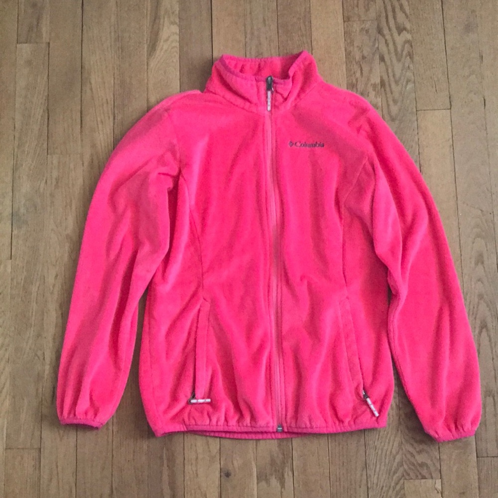 Girls Columbia fleece jacket